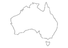 Disegni da colorare Australia