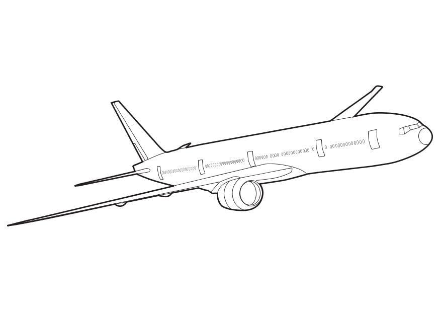 Disegno Da Colorare Boeing Disegni Da Colorare E Stampare Gratis