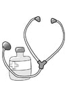 medicine e stetoscopio