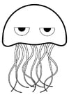 Disegni da colorare medusa