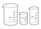 Disegni da colorare recipienti per misurazioni