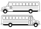 Disegni da colorare scuolabus