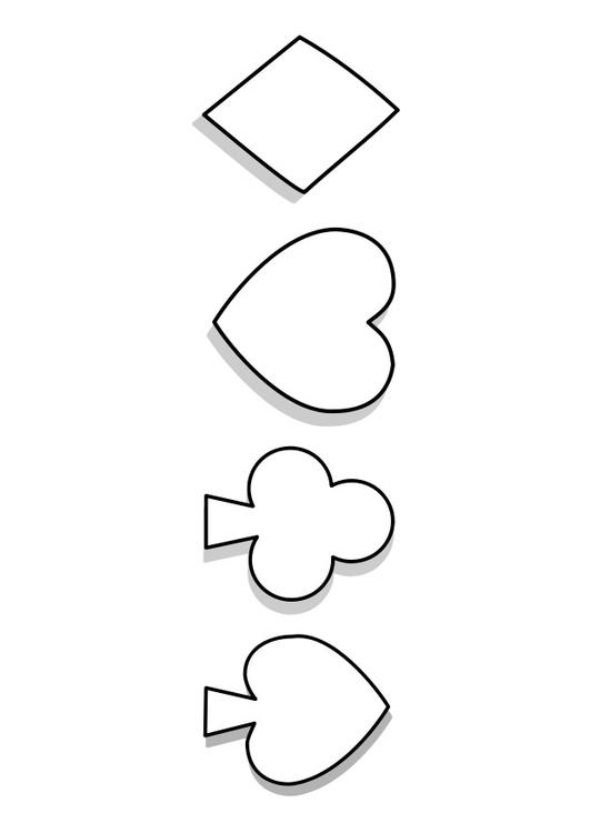 simboli carte da gioco