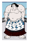 immagini lottatore di sumo