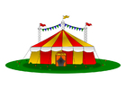 immagini tenda da circo