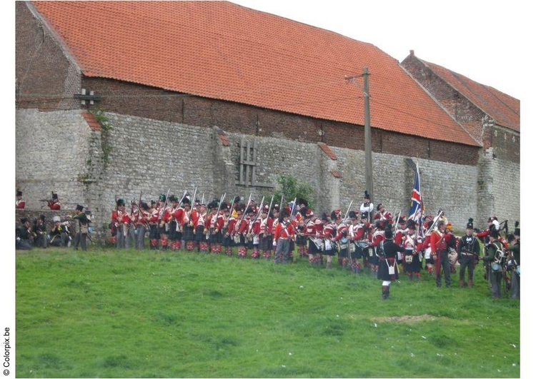 Foto battaglia di Waterloo