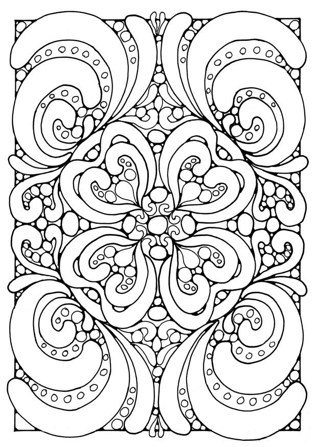 Disegno da colorare mandala4a