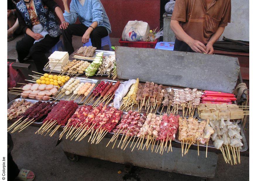 Foto bancarella a pechino