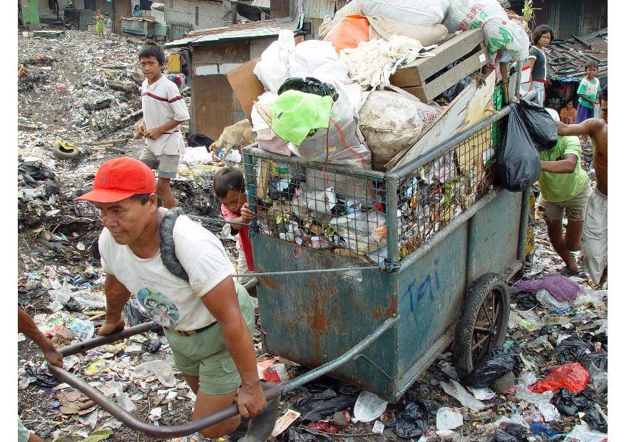 Foto barraccopoli a giacarta