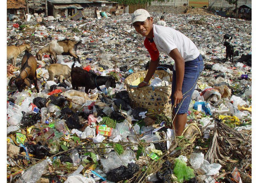 Foto barraccopoli a giacarta