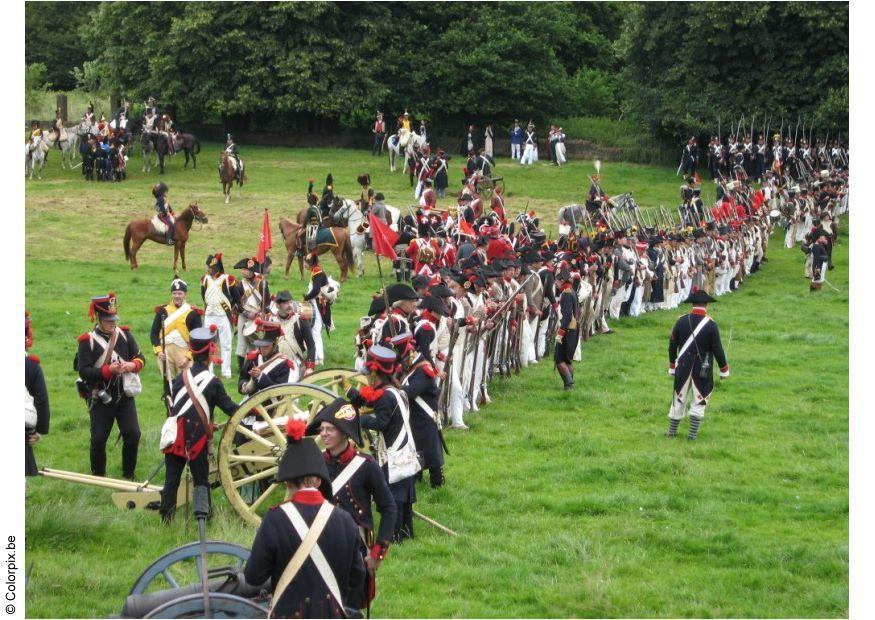 Foto battaglia di waterloo