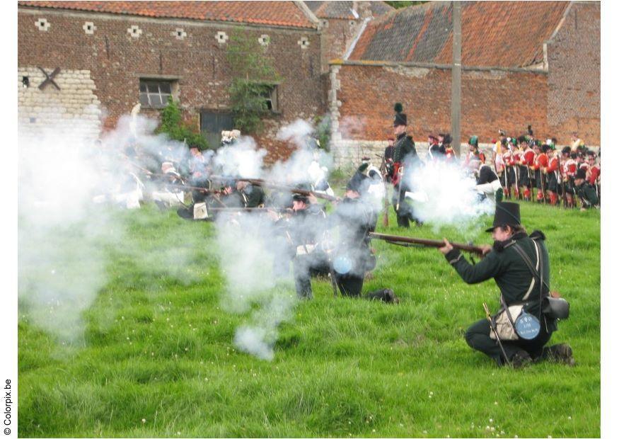 Foto battaglia di waterloo