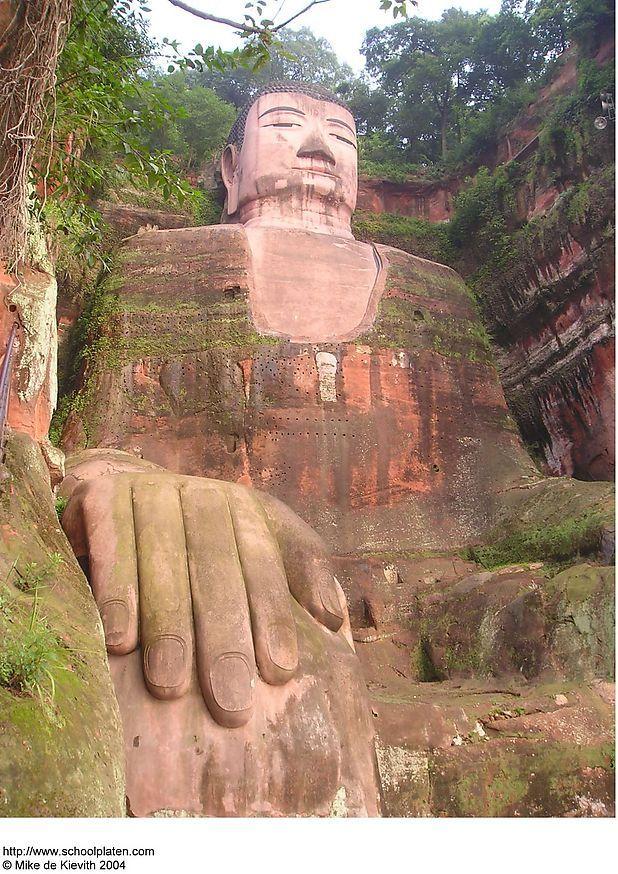 Foto budda gigante a leshan