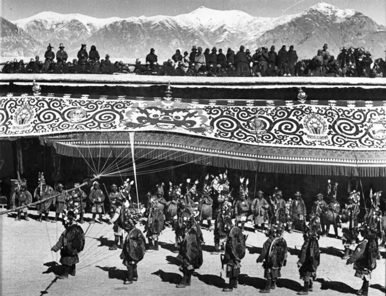 Foto capodanno a tibet 1938