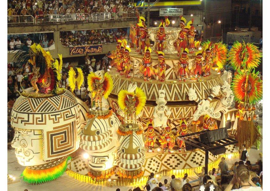 Foto carnevale a rio