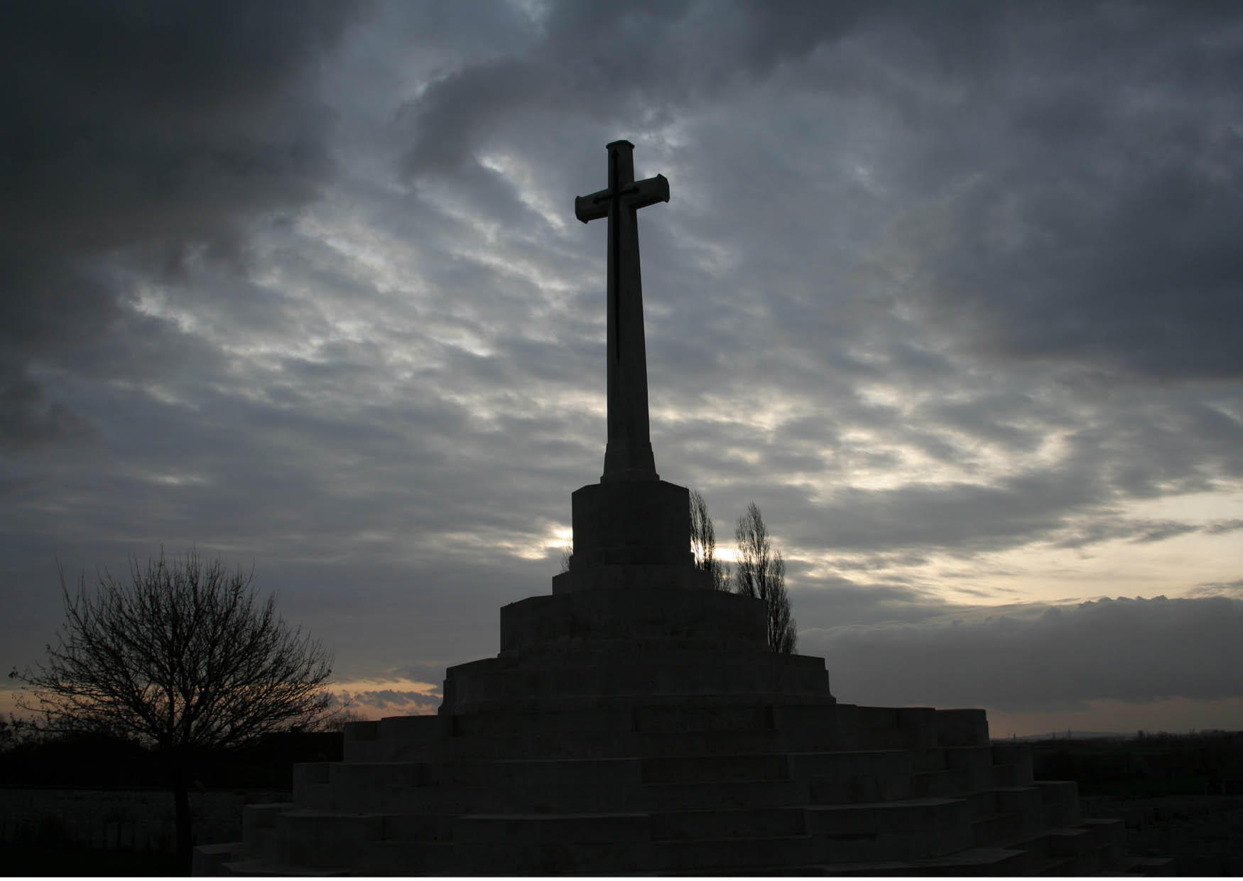 Foto cimitero tyne cot