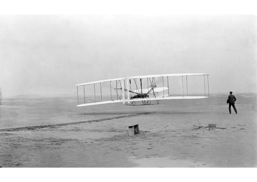 Foto i fratelli wright - primo volo