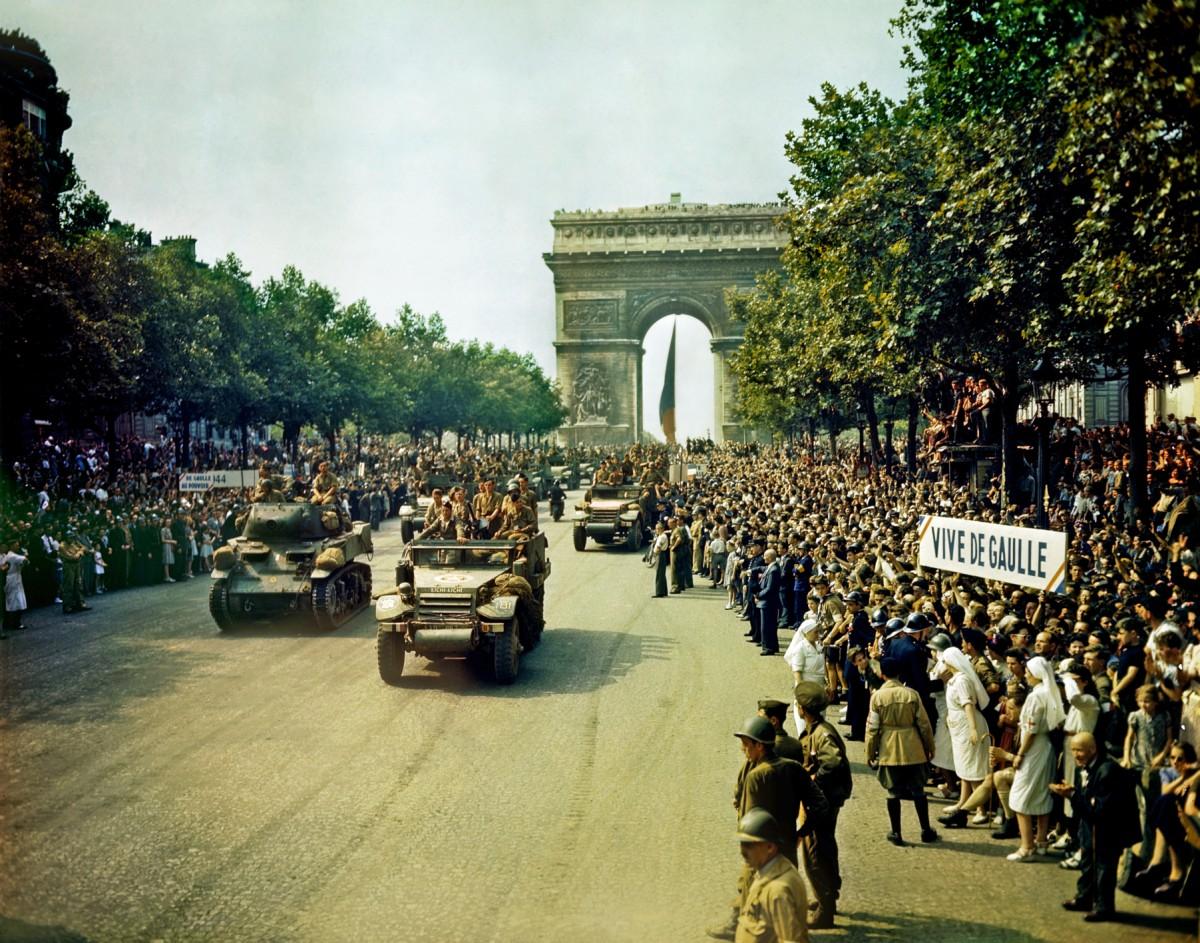 Foto liberazione di parigi