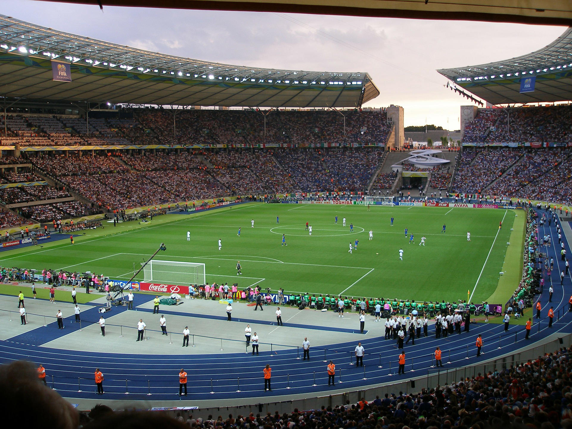 Foto stadio da calcio