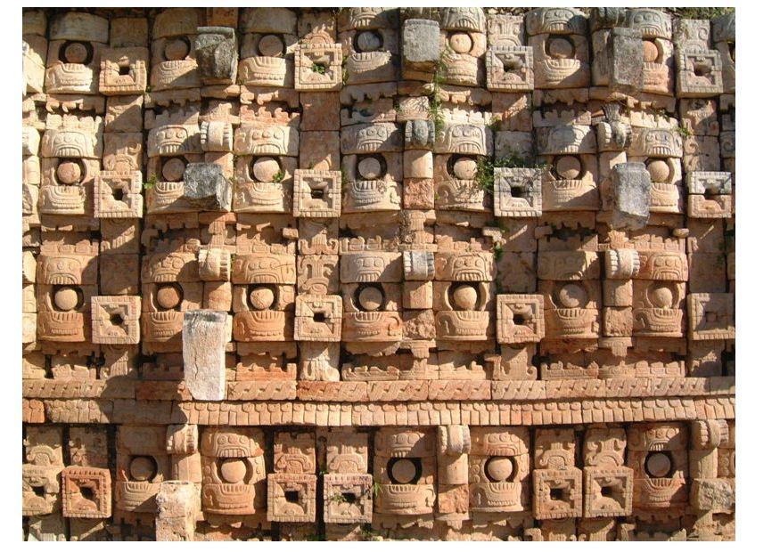 Foto tempio delle maschere, yucatan