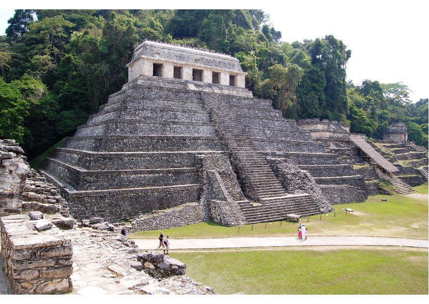 Foto tempio palenque