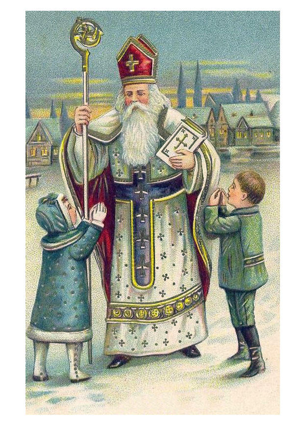 immagine bambini con san nicola