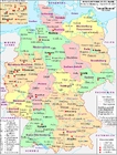 Germania - mappa politica 2007